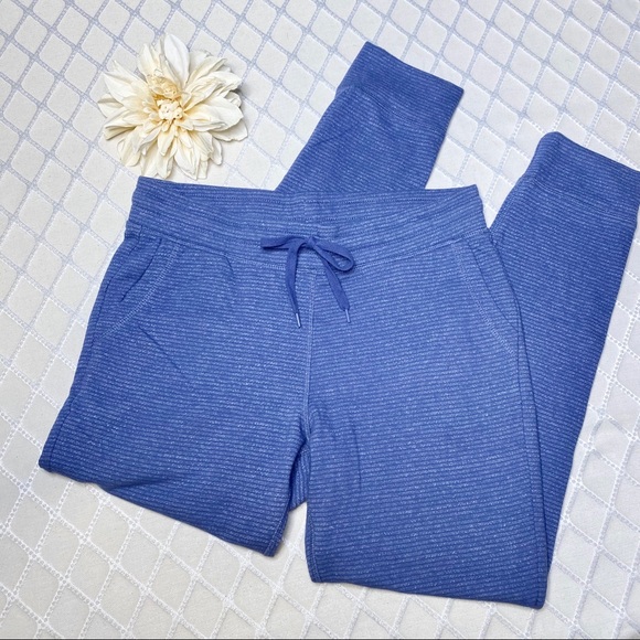 Champion Blue French Terry Joggers Sweatpants New - Picture 3 of 8